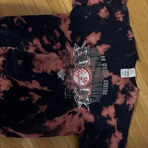 Tie-Dye Yankees Crewneck Sweatshirt